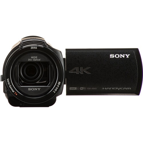 AX43 4K Handycam with Exmor R CMOS sensor